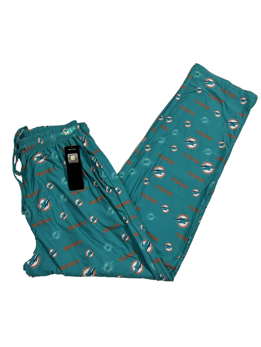Miami Dolphins Pajama Lounge Pants Sleepwear NFL Team Apparel Mens S NWT